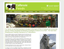 Tablet Screenshot of collessiefeeds.com